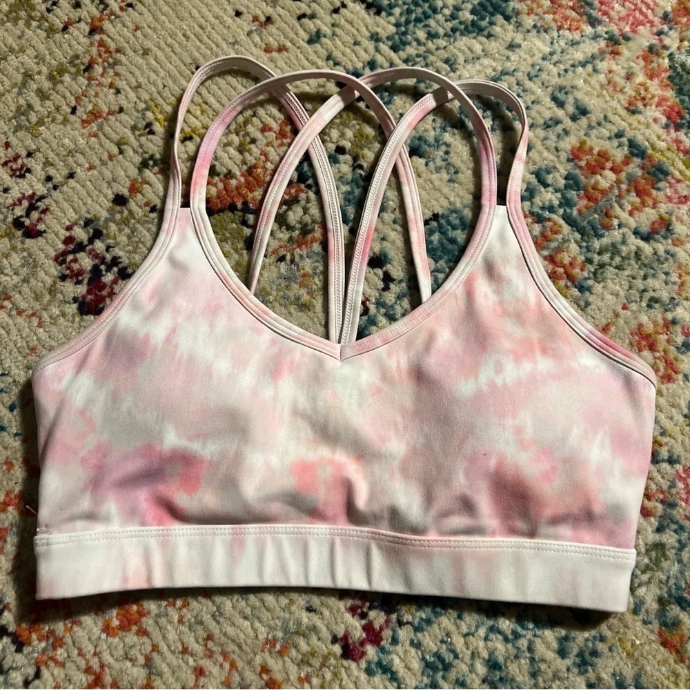 Maeya made in Dubai sports bra tie dye womens size S